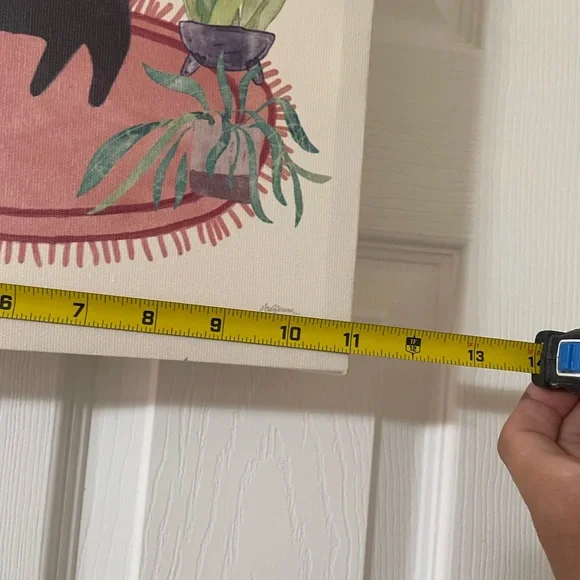 Sale! Amanti Art Cat and Plants Art Print - Picture 5 of 10